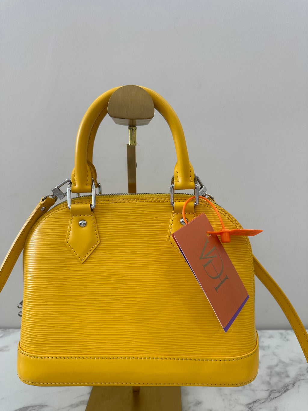 Louis Vuitton Alma BB Epi Yellow