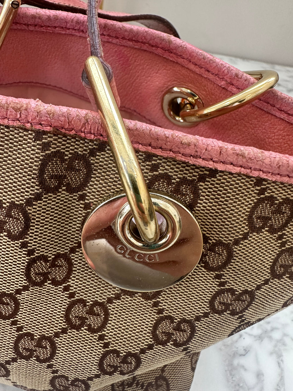 Gucci GG Canvas Pink