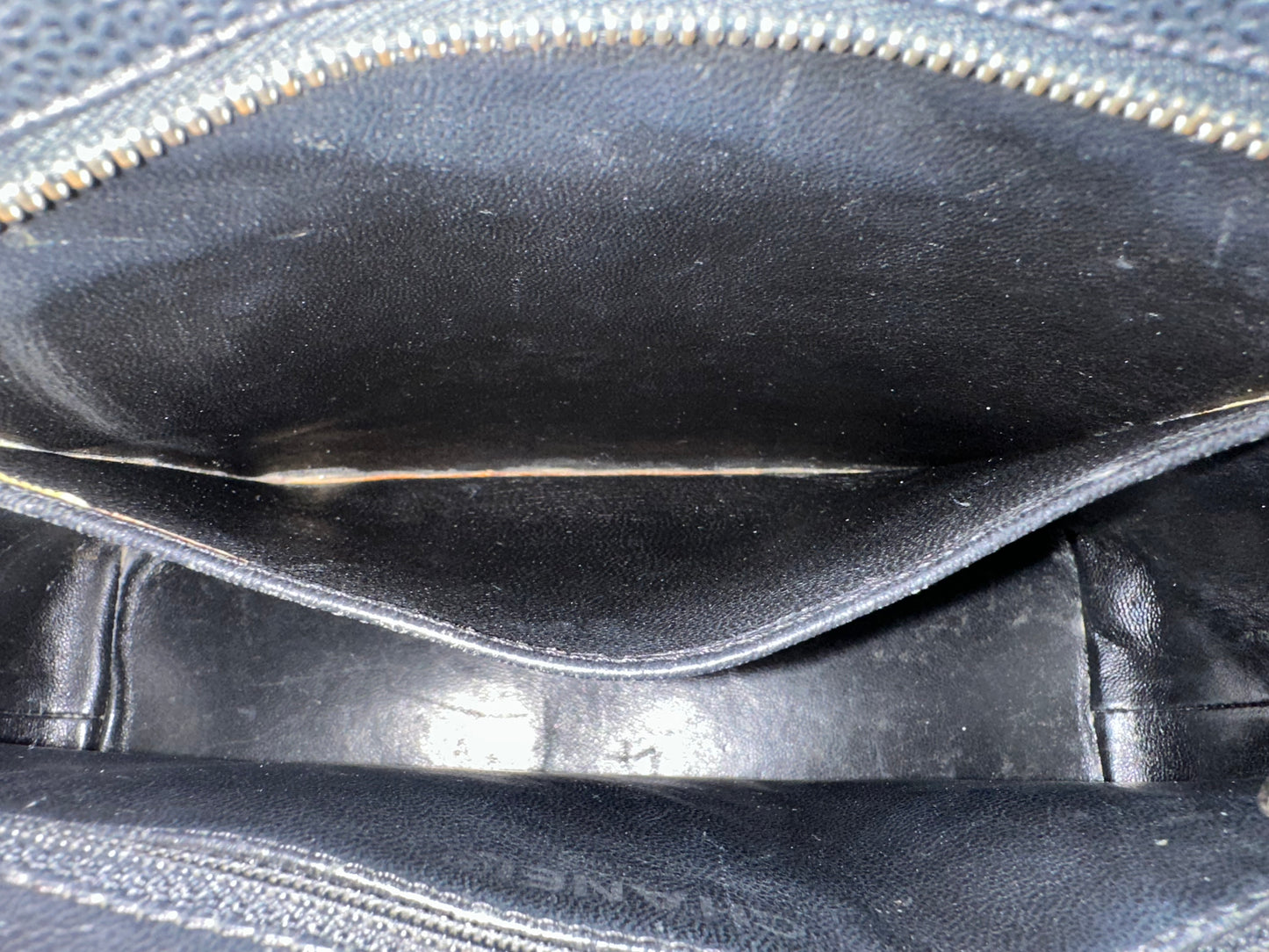 Chanel Black Calfskin Medallion