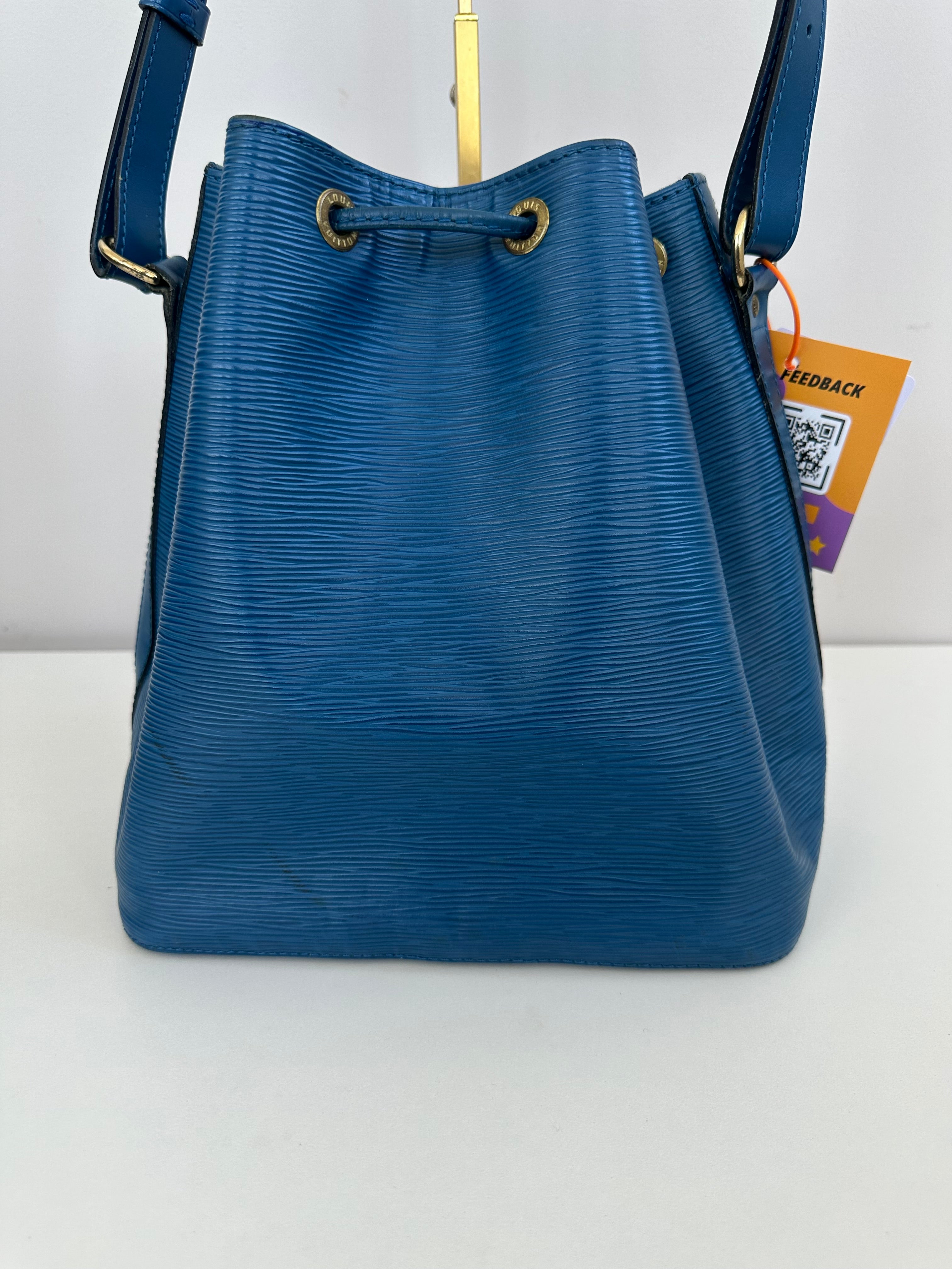 Louis Vuitton Petite Noé Epi Blue