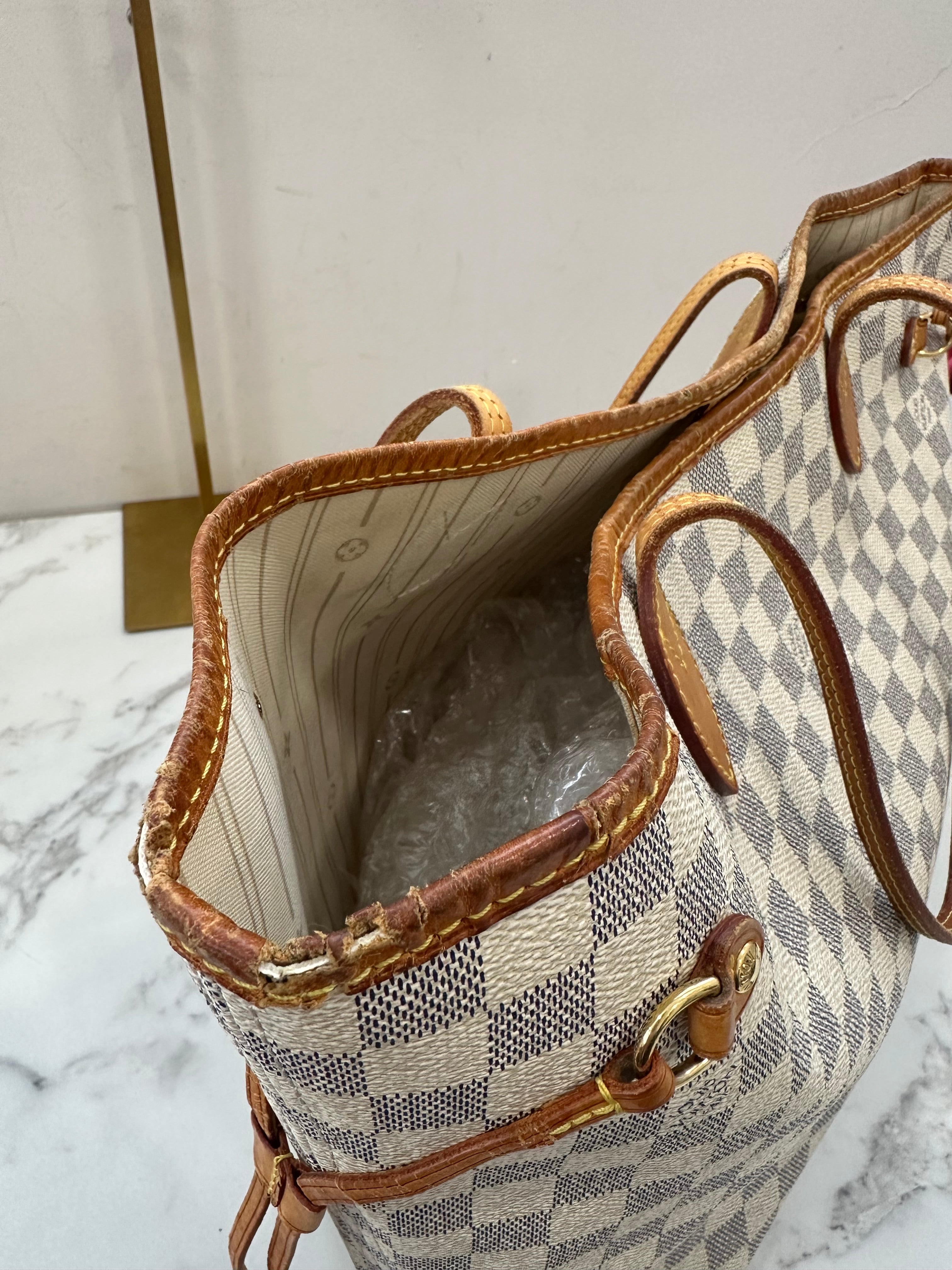 Louis Vuitton Neverfull MM Azur