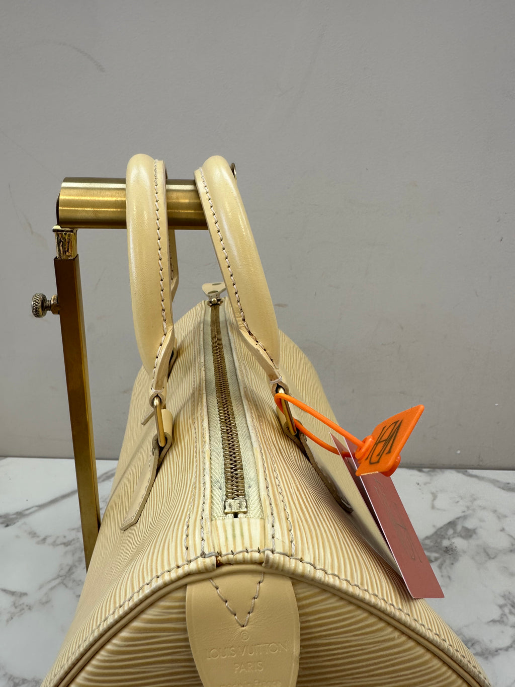 Louis Vuitton Speedy 25 Epi Cream