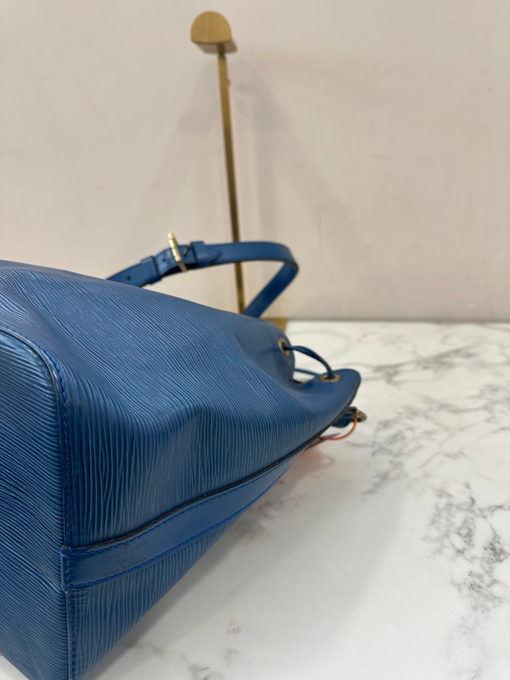 Louis Vuitton Petite Noé  Epi Blue