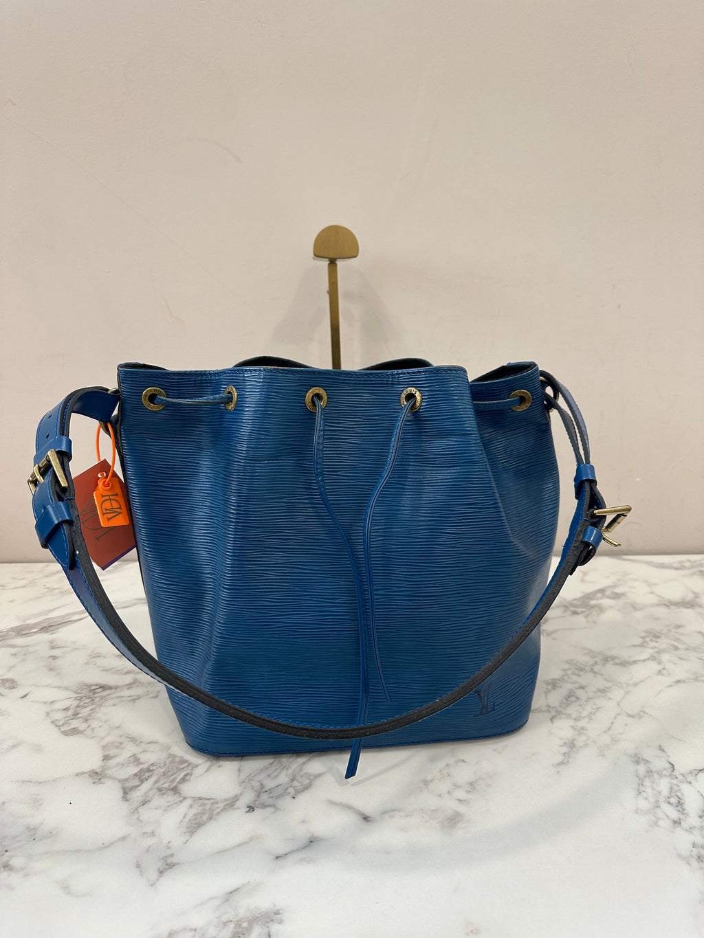 Louis Vuitton Petite Noé  Epi Blue