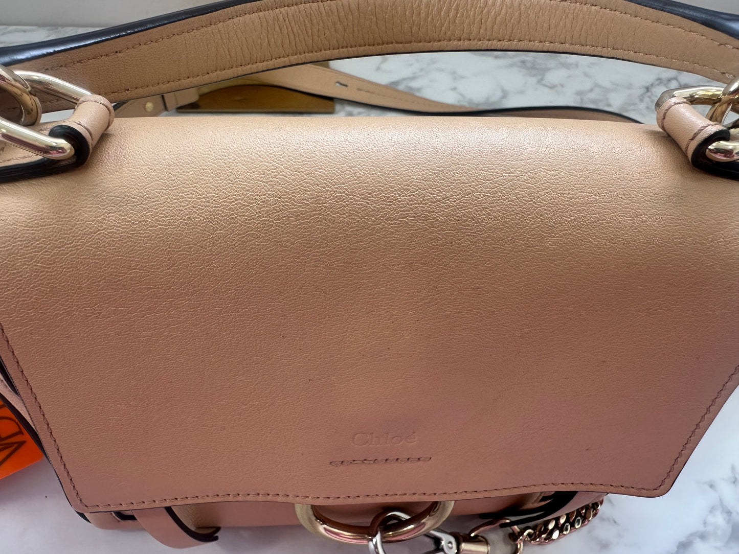 Chloe Beige 2way Bag