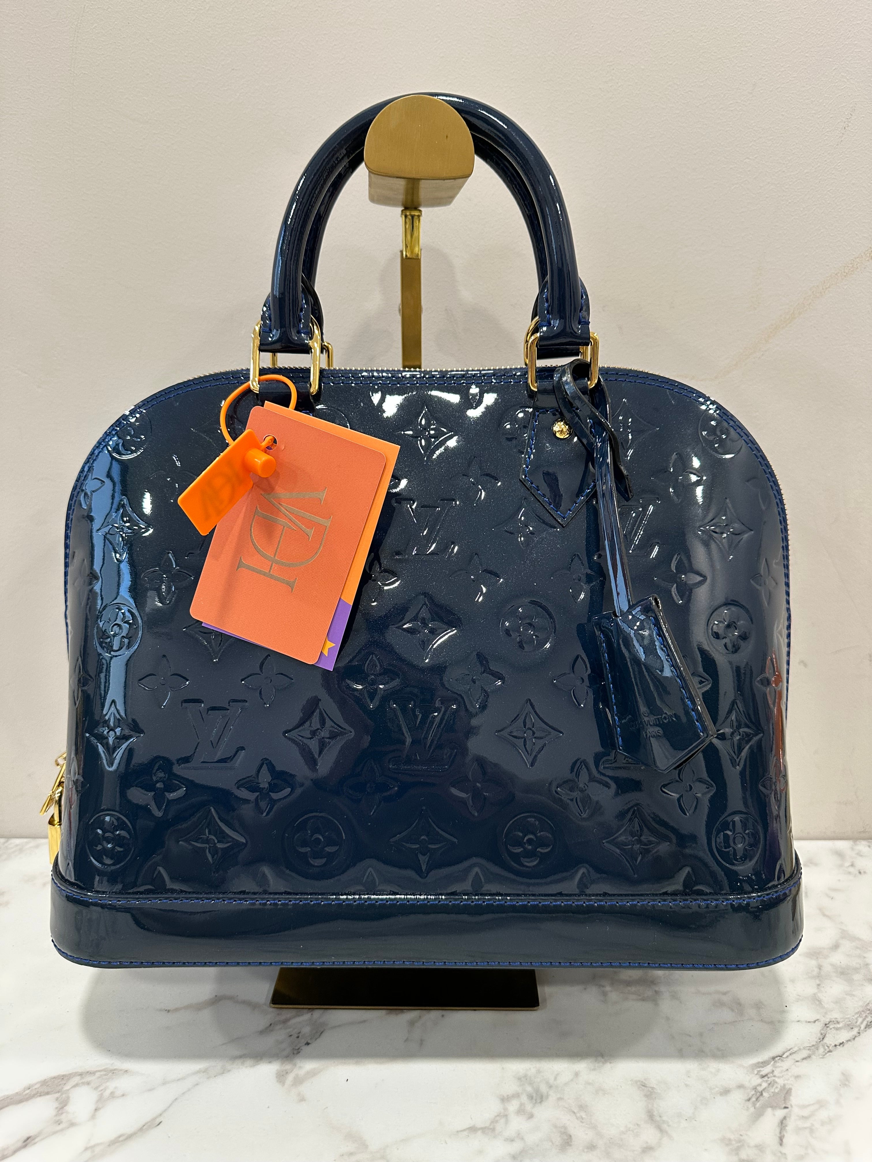 Louis Vuitton Alma PM Blue Night