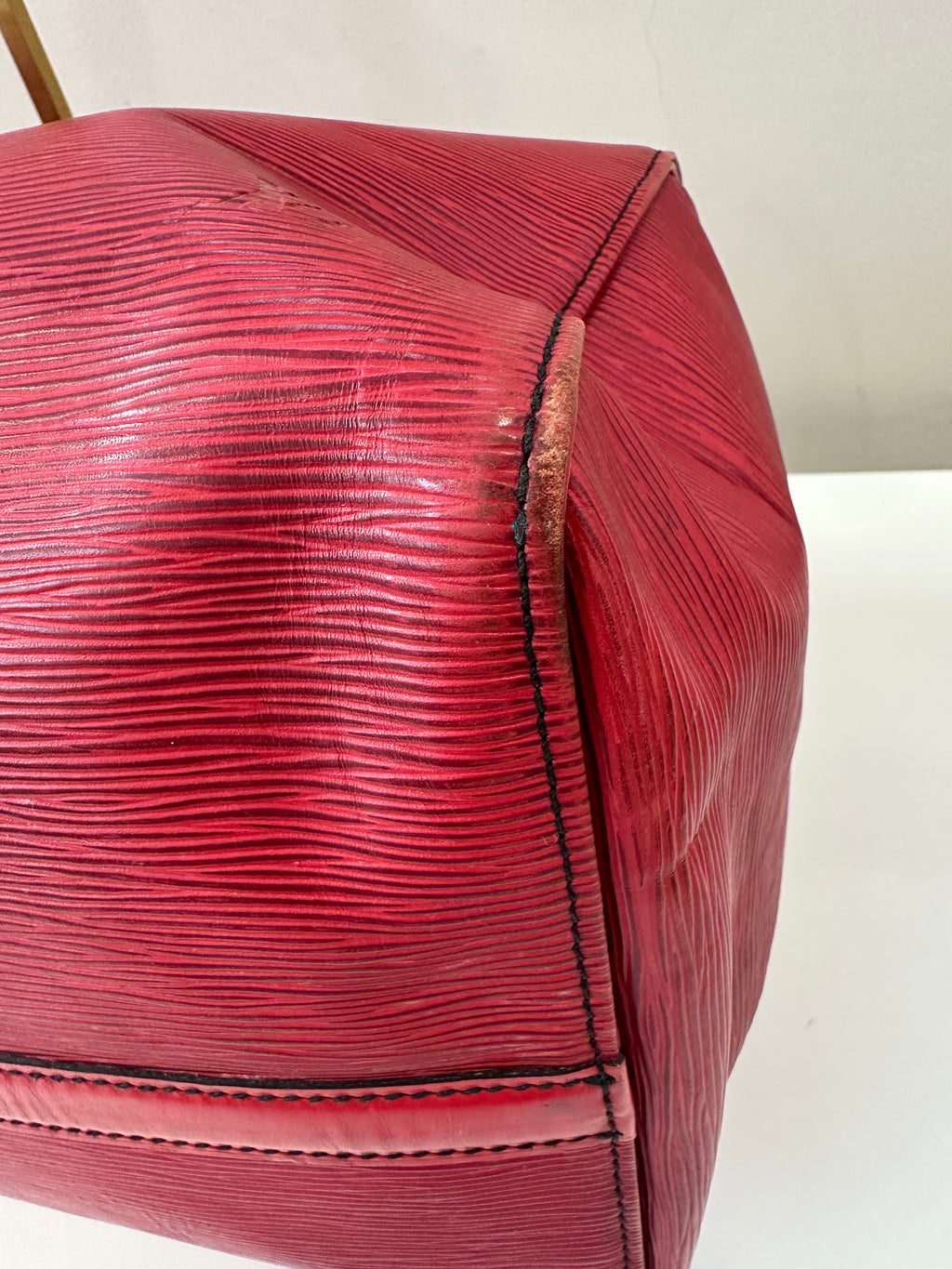 Louis Vuitton Keepall 50 Red Epi