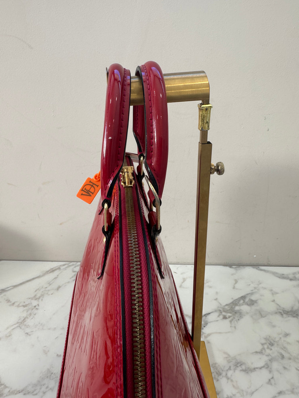 Louis Vuitton Alma Vernis Red