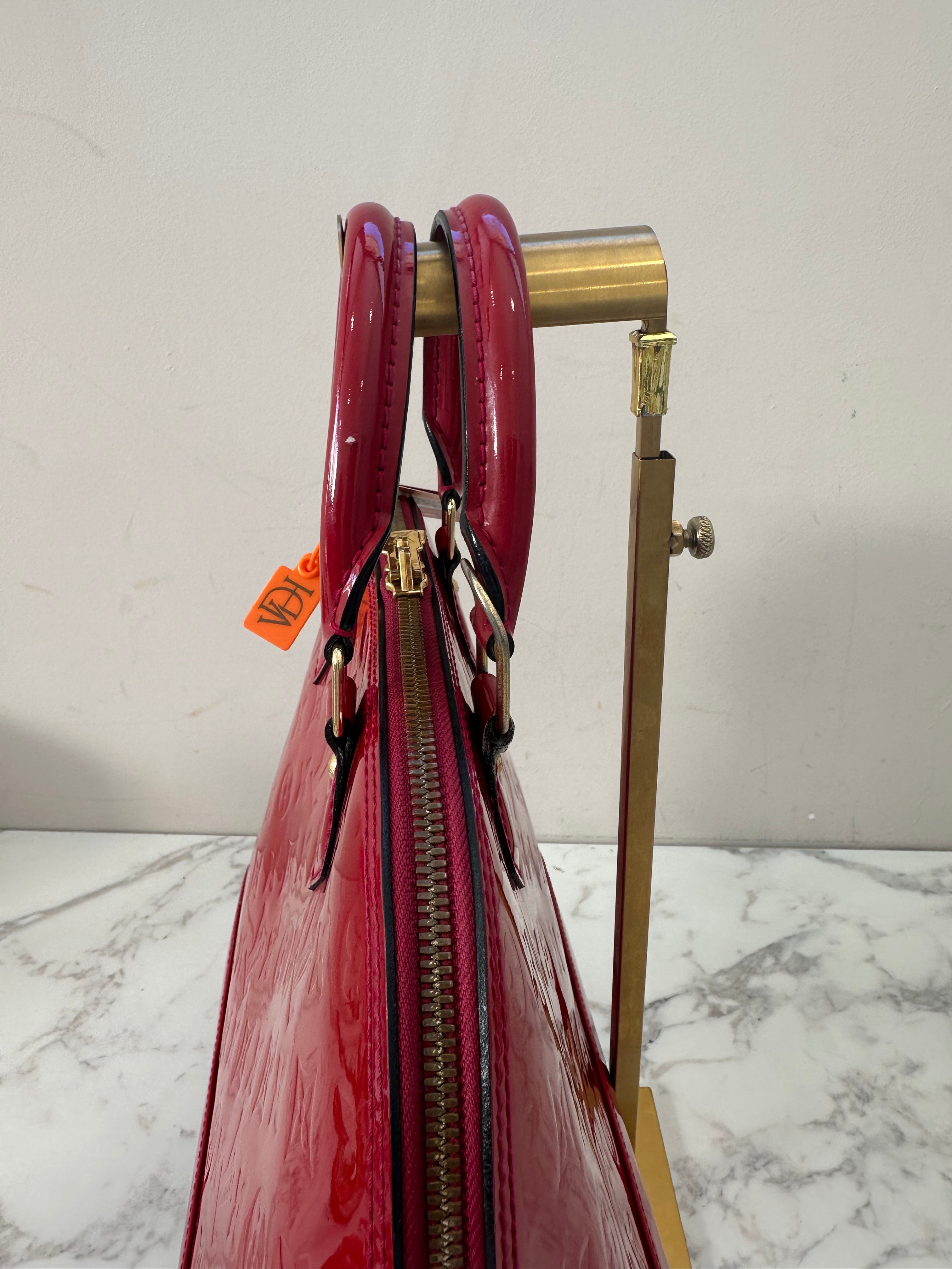 Louis Vuitton Alma Vernis Red