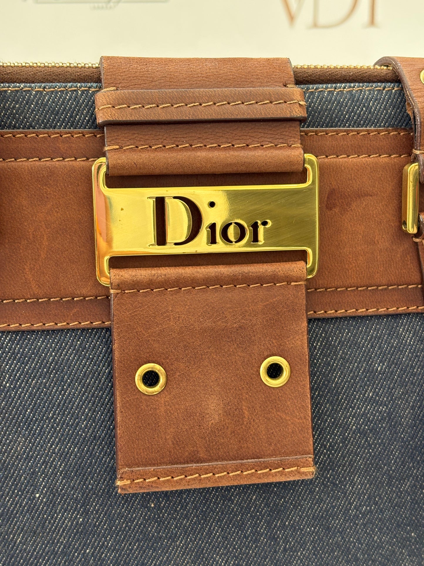 018158 - Christian Dior Blue Denim Street