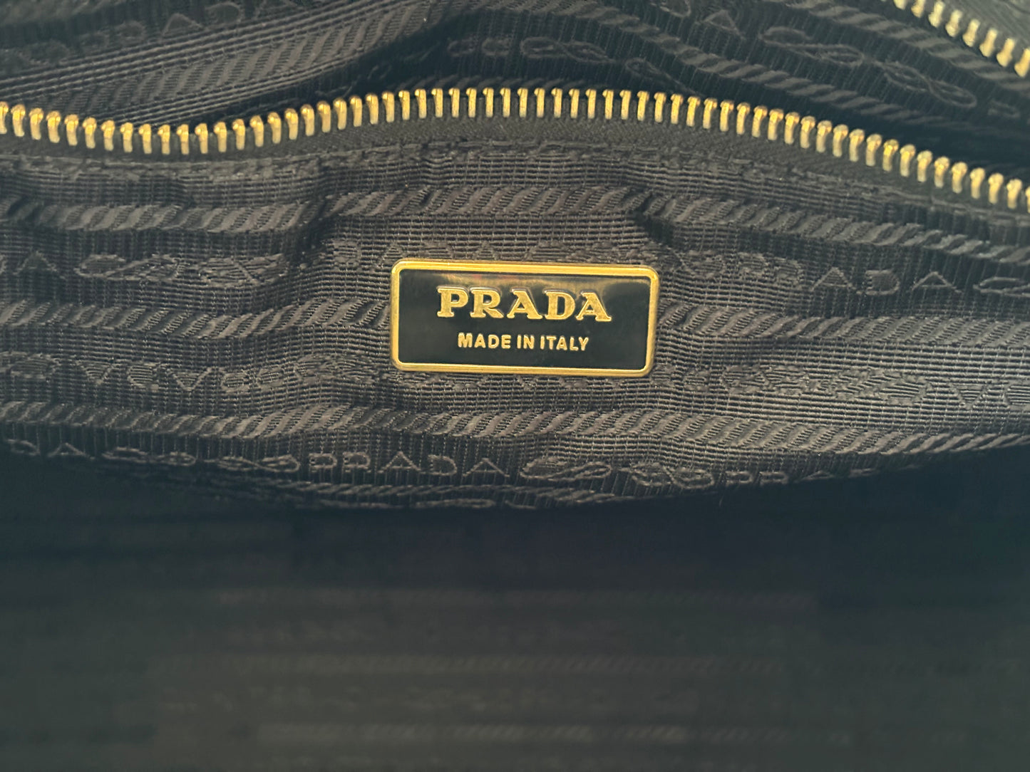 383522 - Prada Black Nylon
