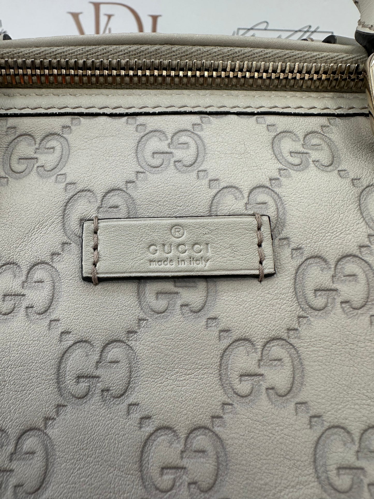 382749 - Gucci Bauletto White