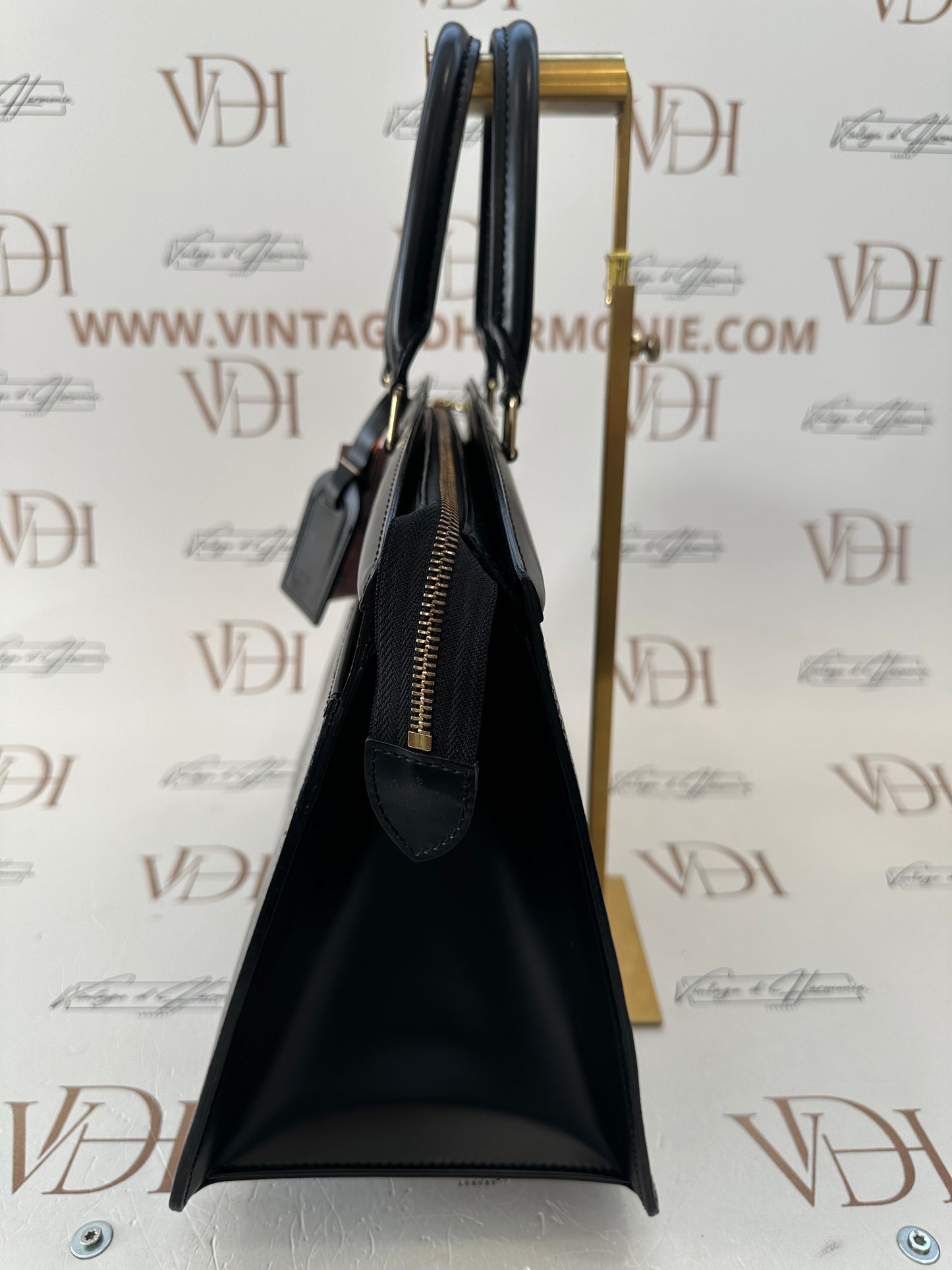 017808 - Louis Vuitton Black Epi Riviera