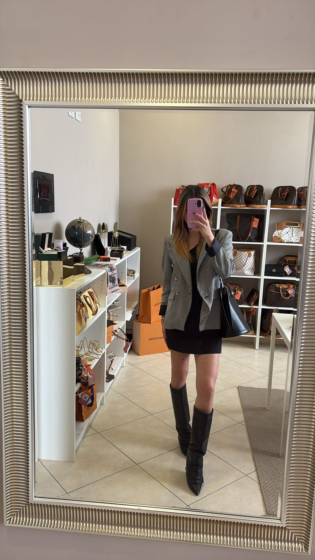 Louis Vuitton Black Epi Cluny