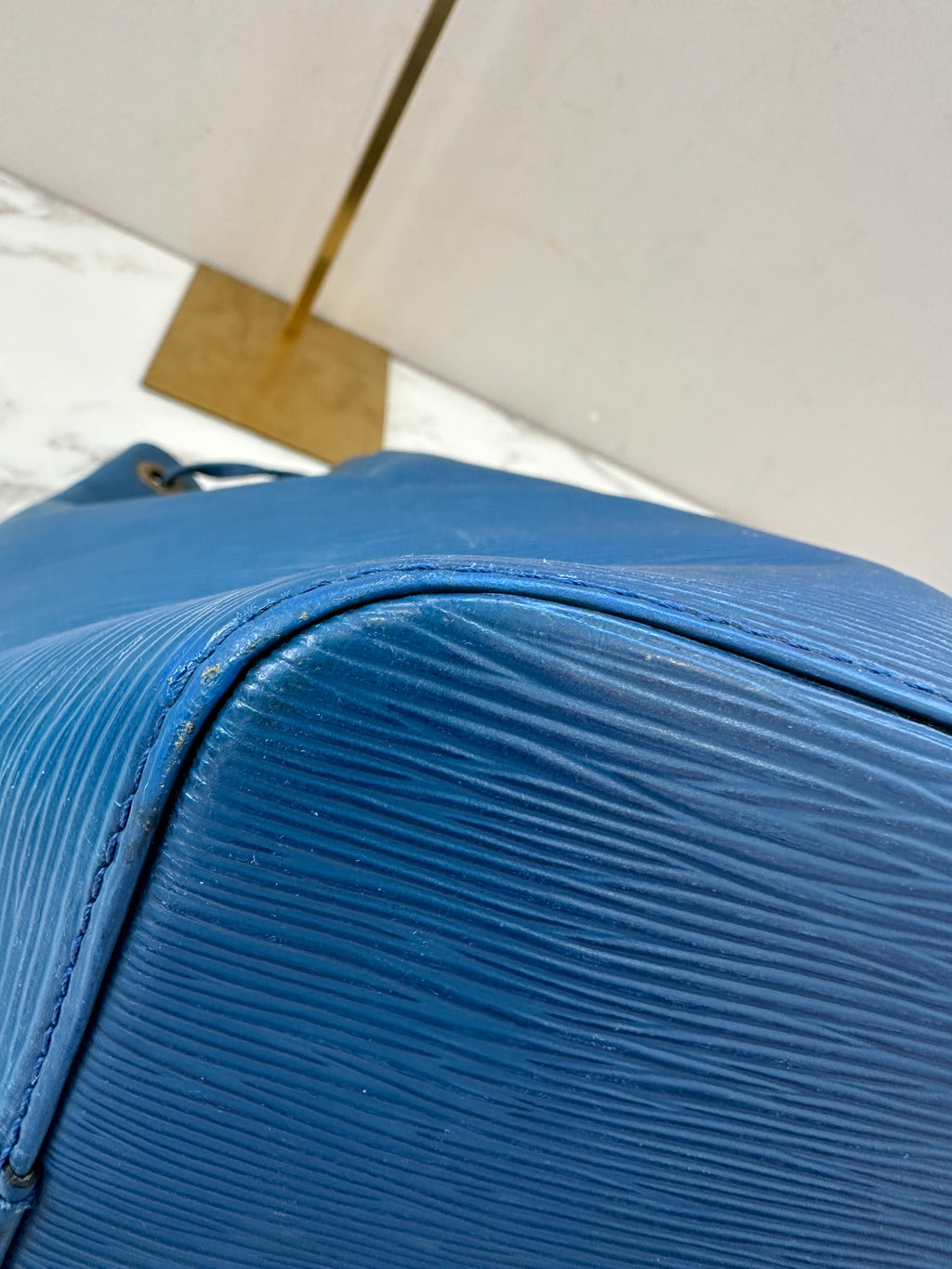 Louis Vuitton Epi Petite Noé Blue