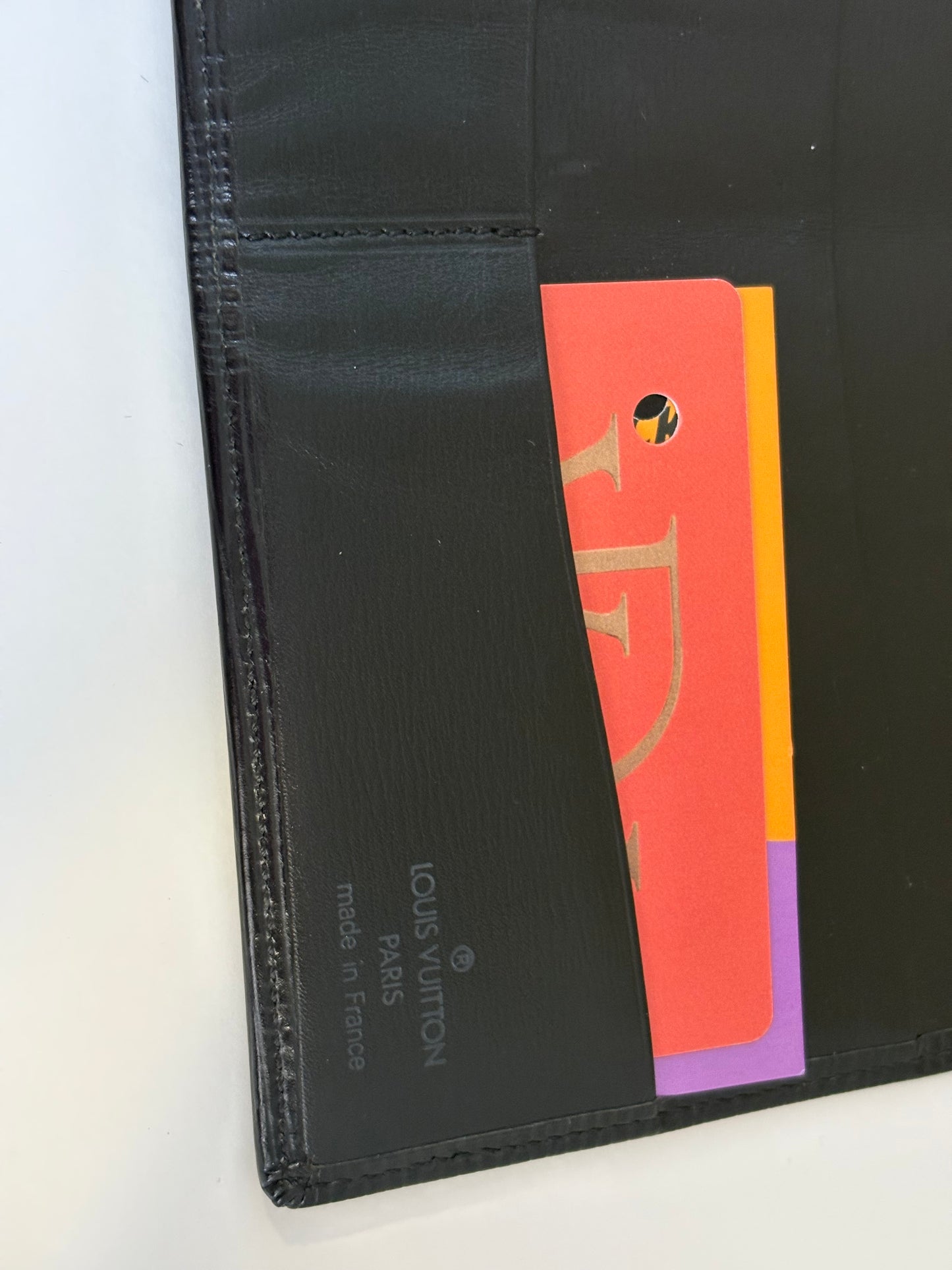Louis Vuitton Wallet Epi Black