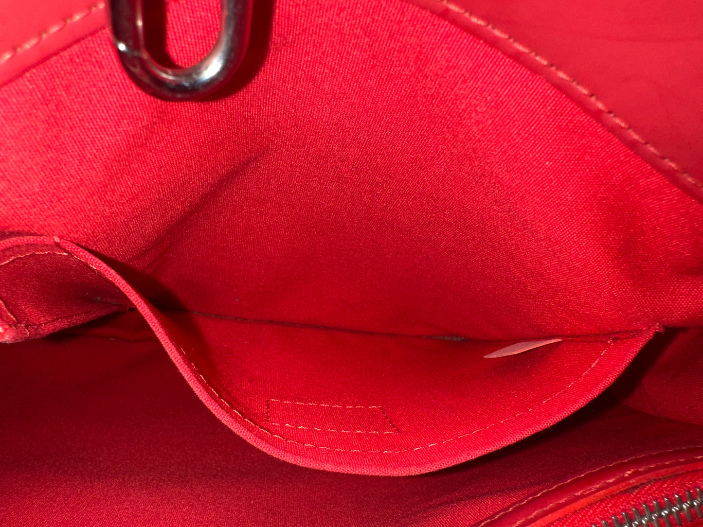 Louis Vuitton Red Epi Passy GM
