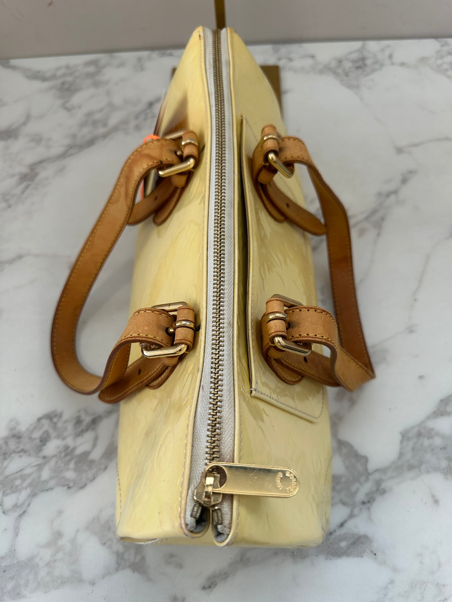 Louis Vuitton Rosewood Vernis Yellow