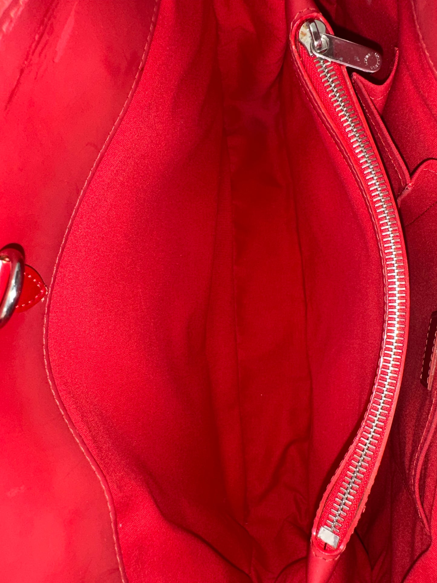 Louis Vuitton Red Epi Passy GM