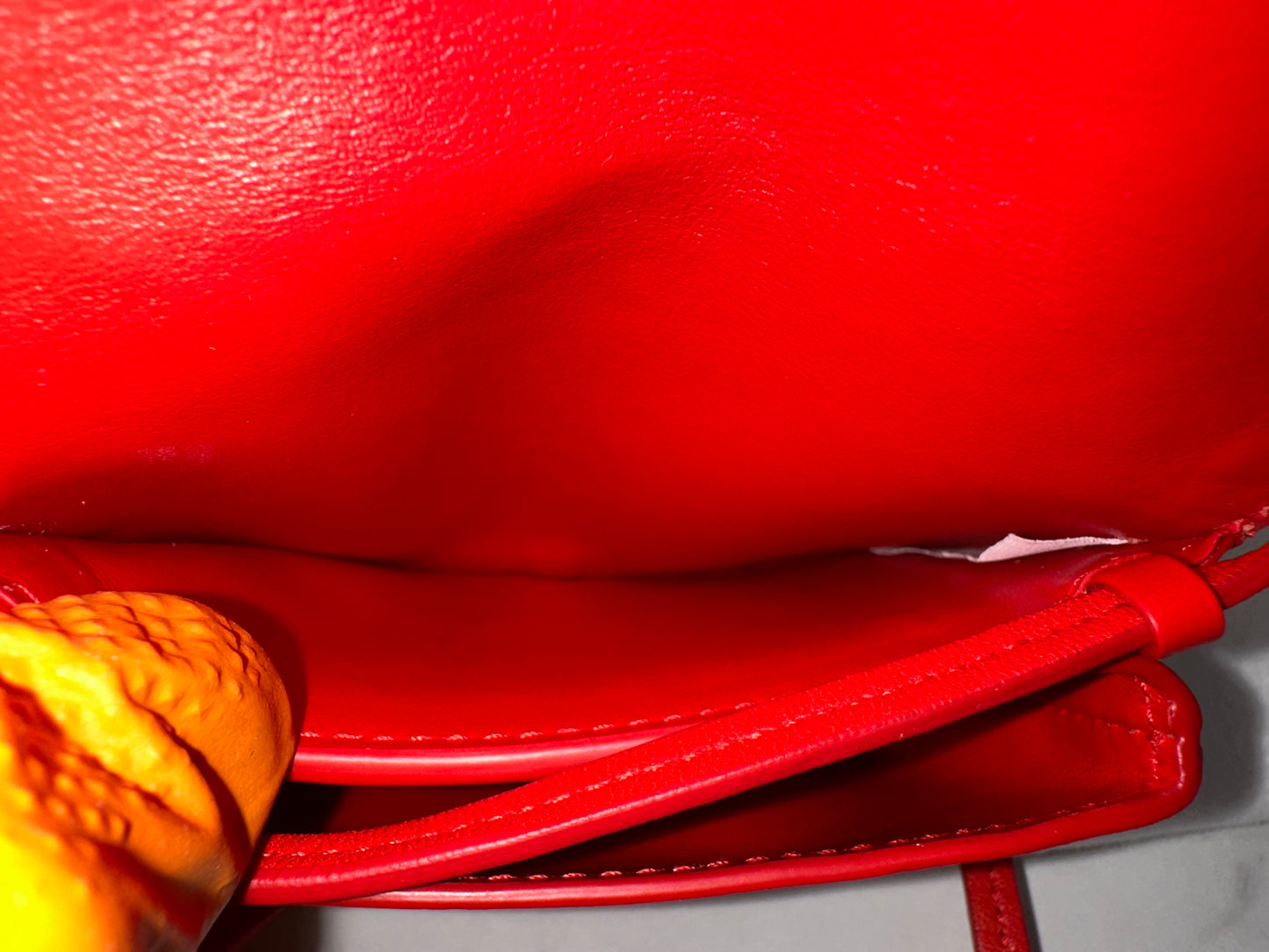 Bottega Veneta Intrecciato Red Pochette