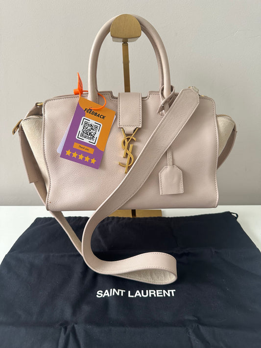 YSL Pink Baby Cabas