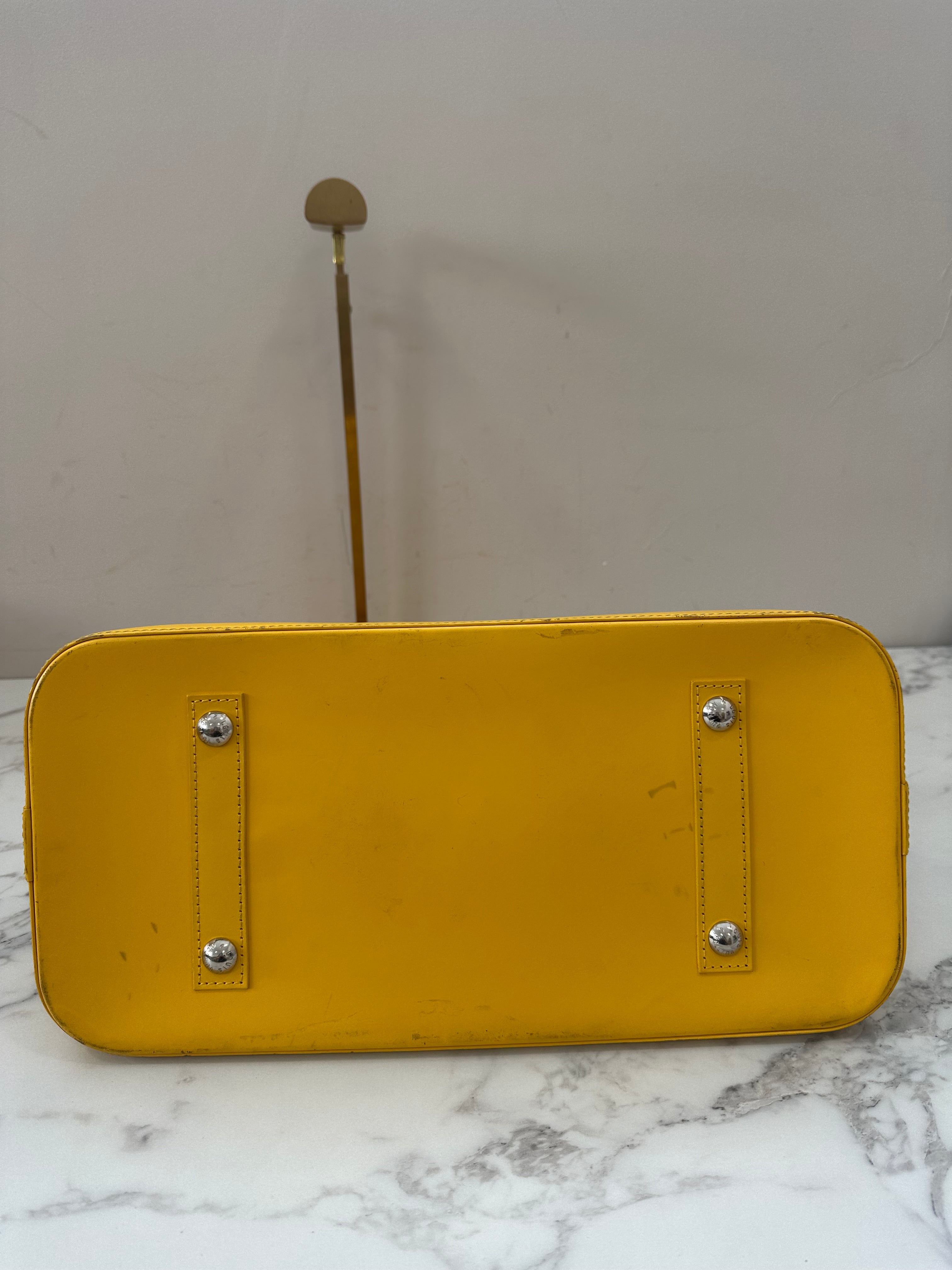 Louis Vuitton Alma Epi Yellow