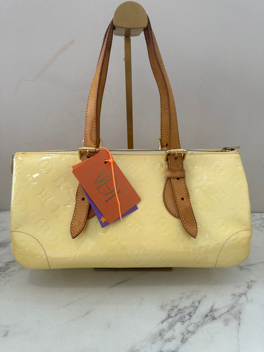 Louis Vuitton Rosewood Vernis Yellow