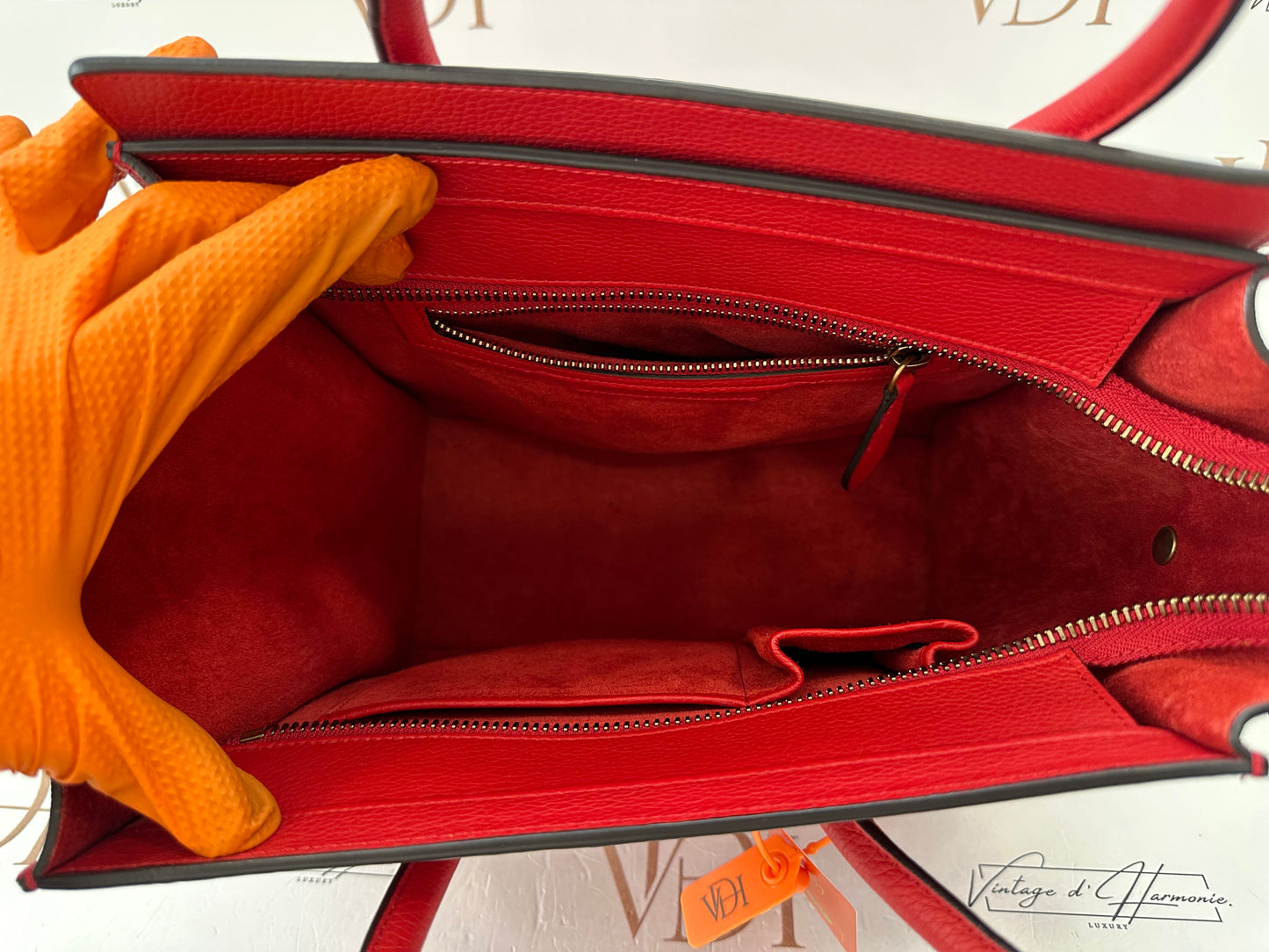 382909 - Celine Luggage Red