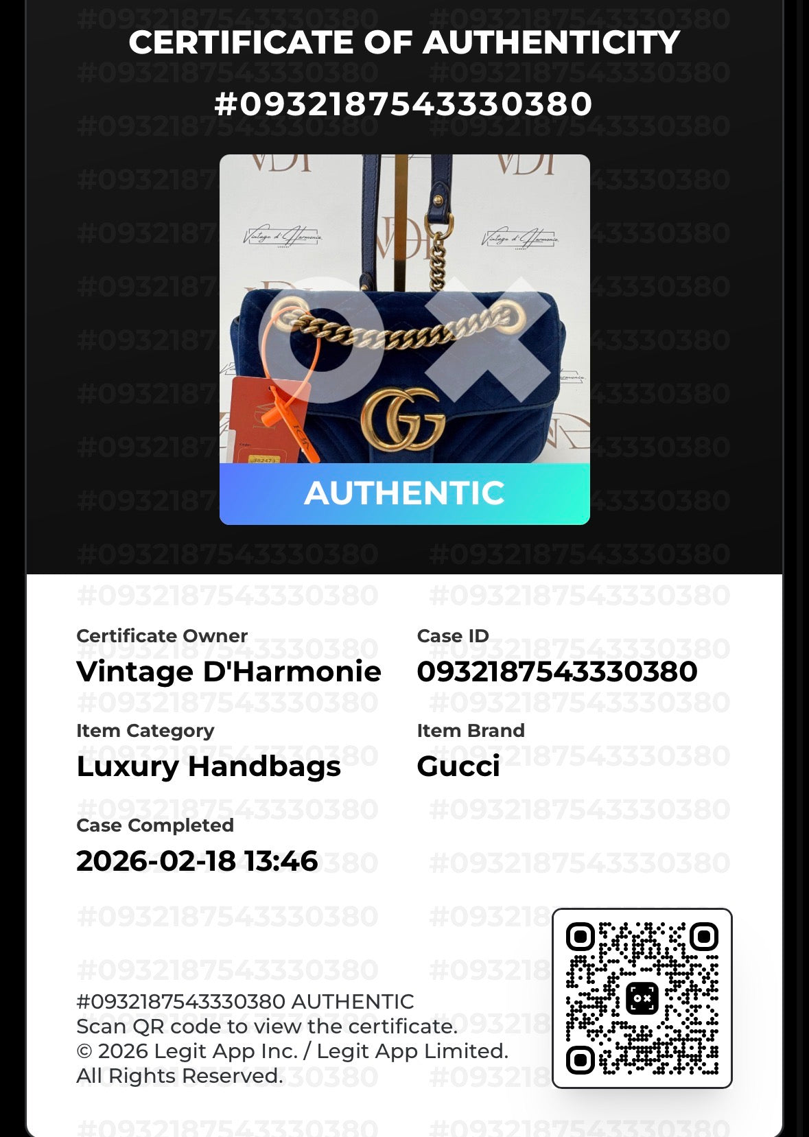 382473 - Gucci Marmont