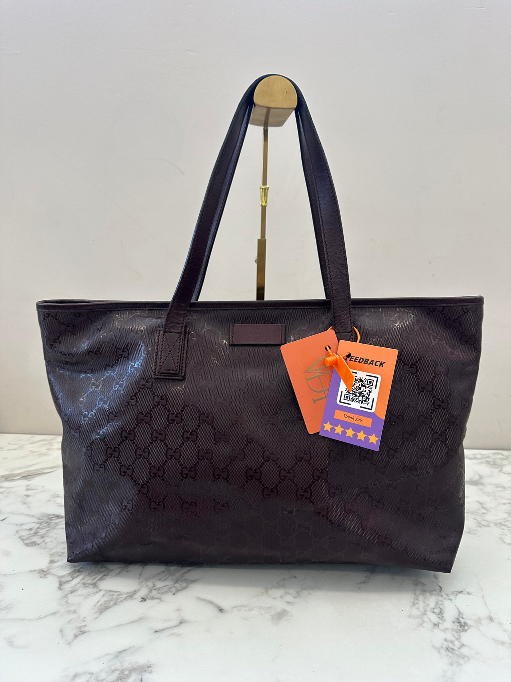 Gucci Bordeaux Tote Bag