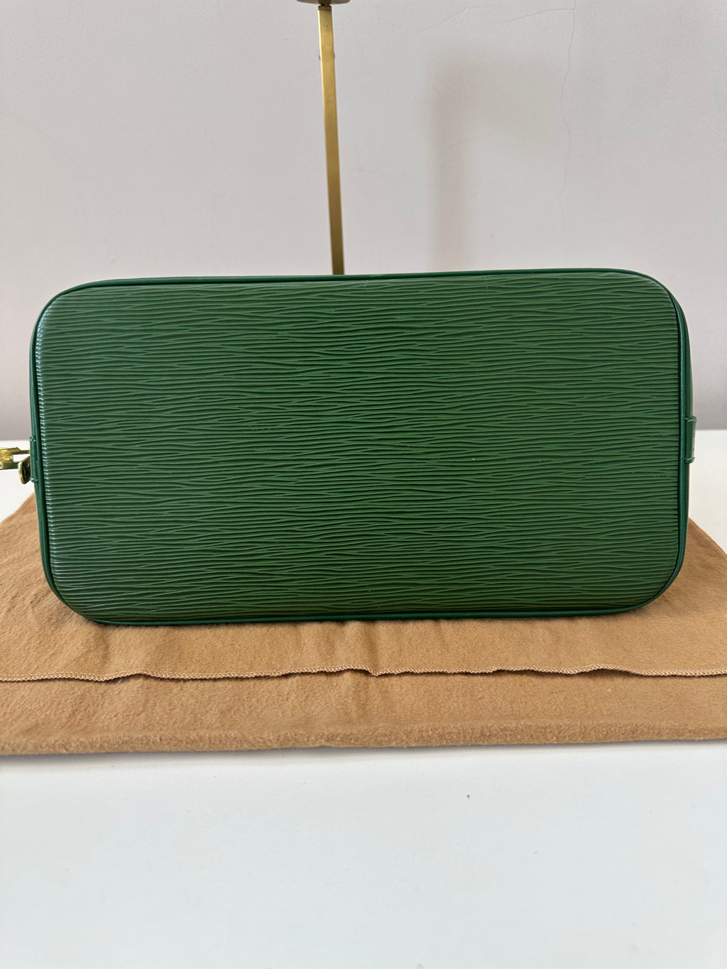 Louis Vuitton Alma Epi Green