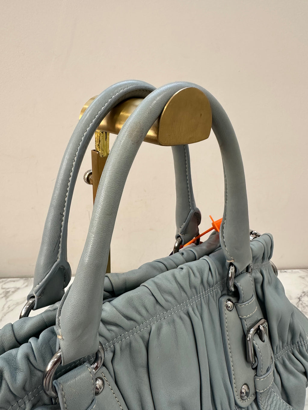 Prada Gaufre Ice Gray