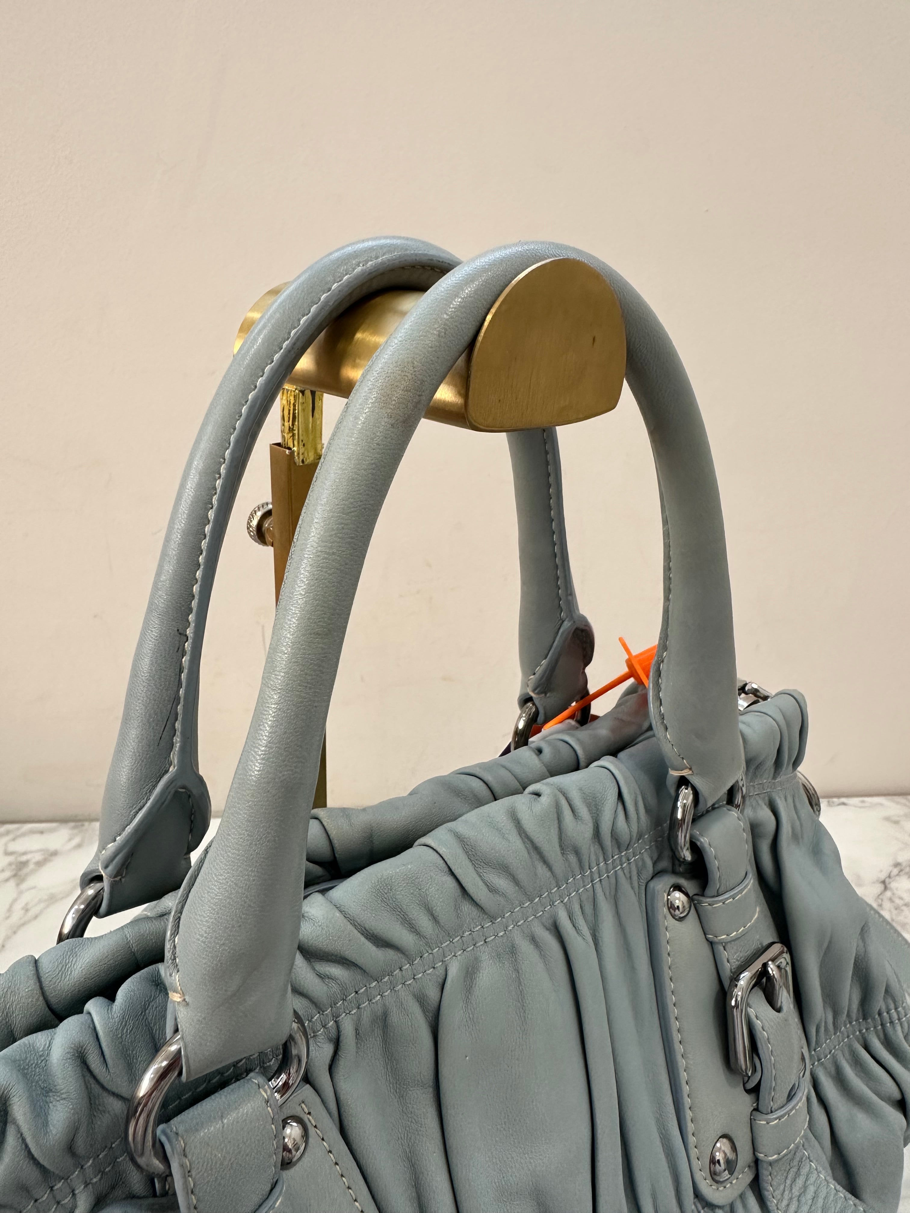 Prada Gaufre Ice Gray