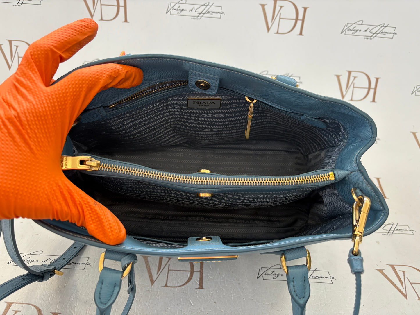 201297 - Prada Galleria Blue