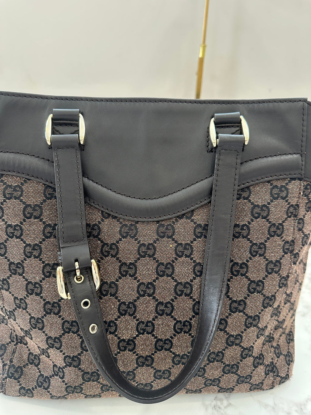 Gucci Brown Canvas GG