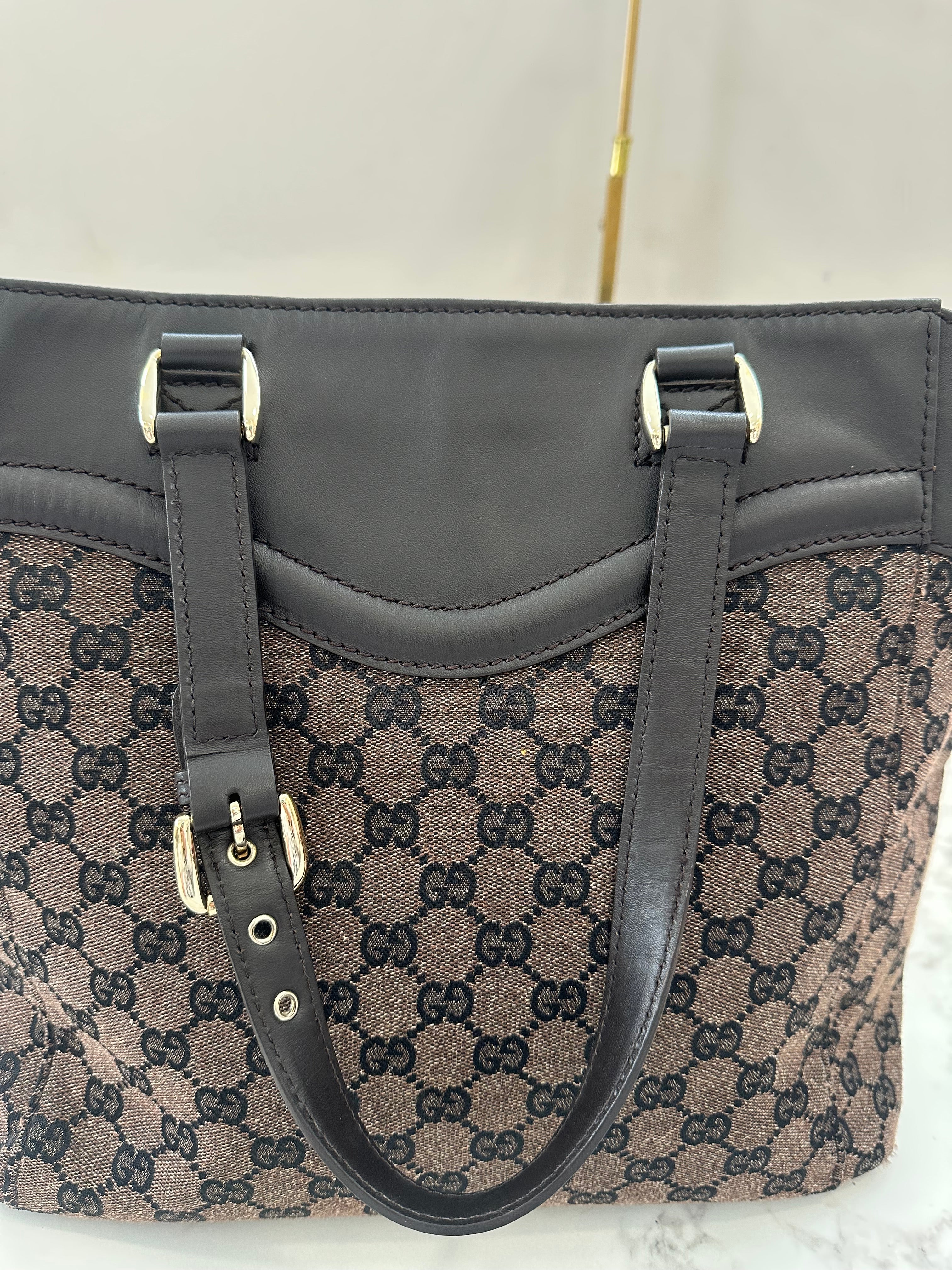 Gucci Brown Canvas GG