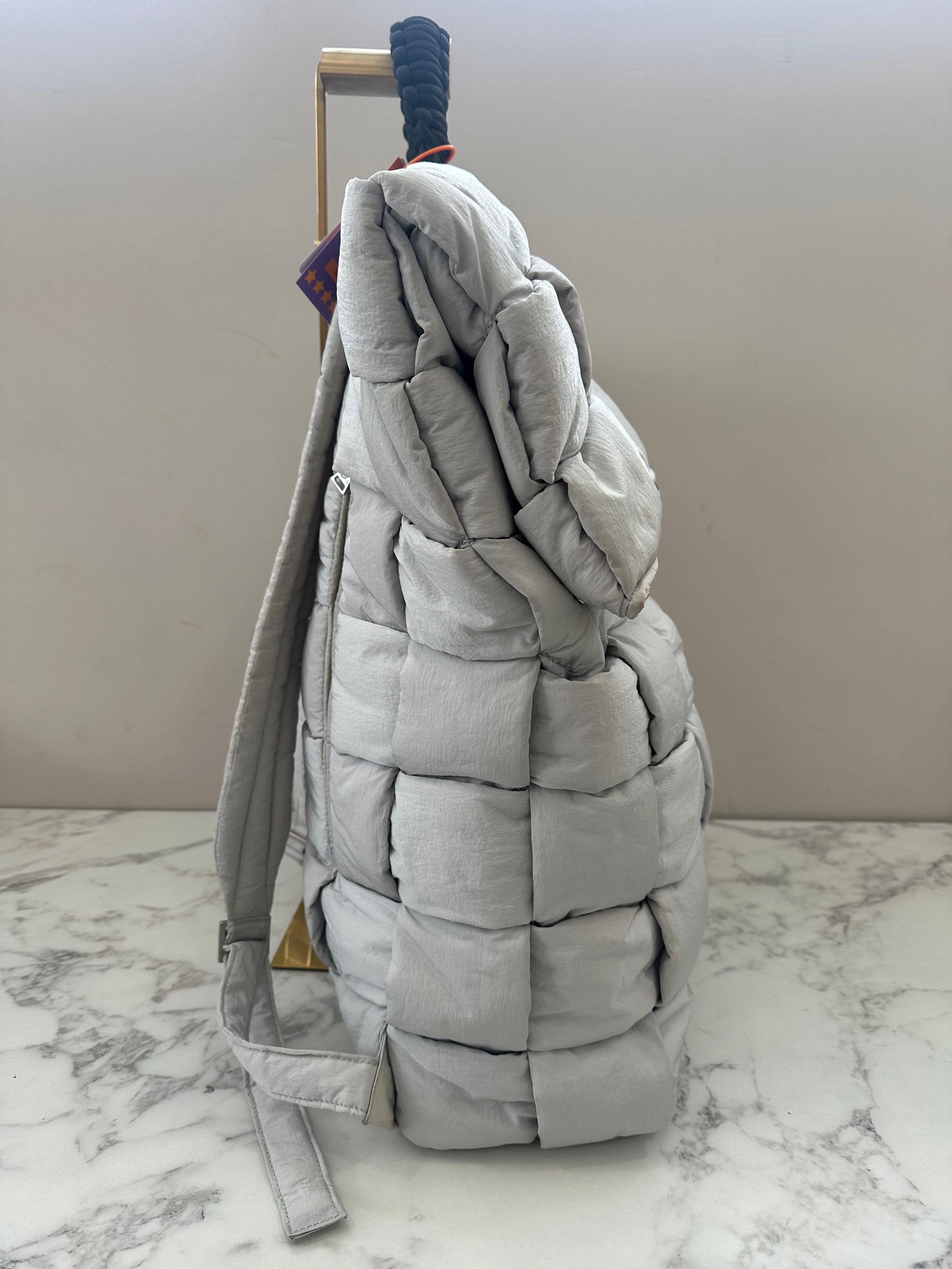 Bottega Veneta Gray Nylon