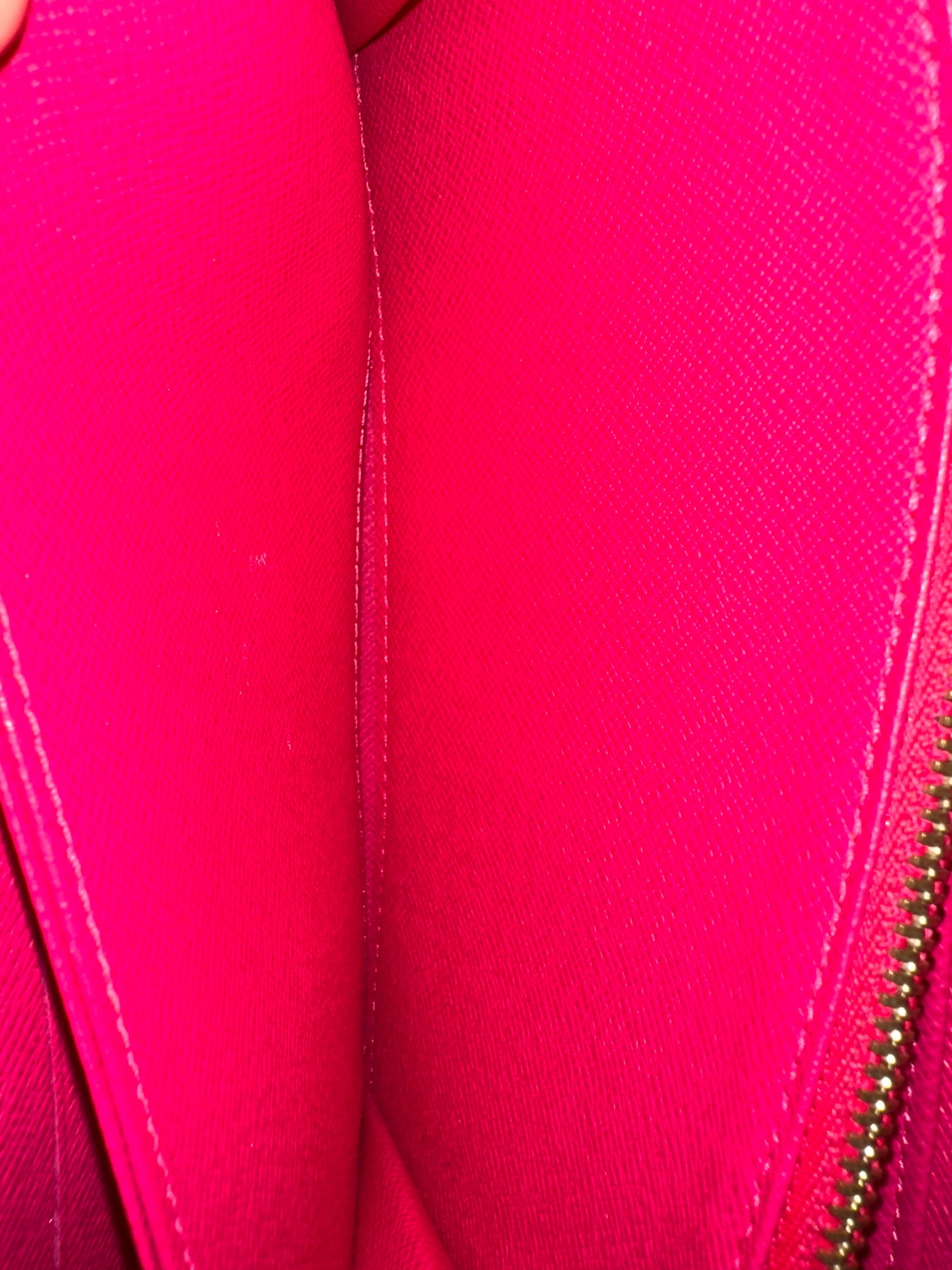 Louis Vuitton Wallet Zippy Multicolor Black