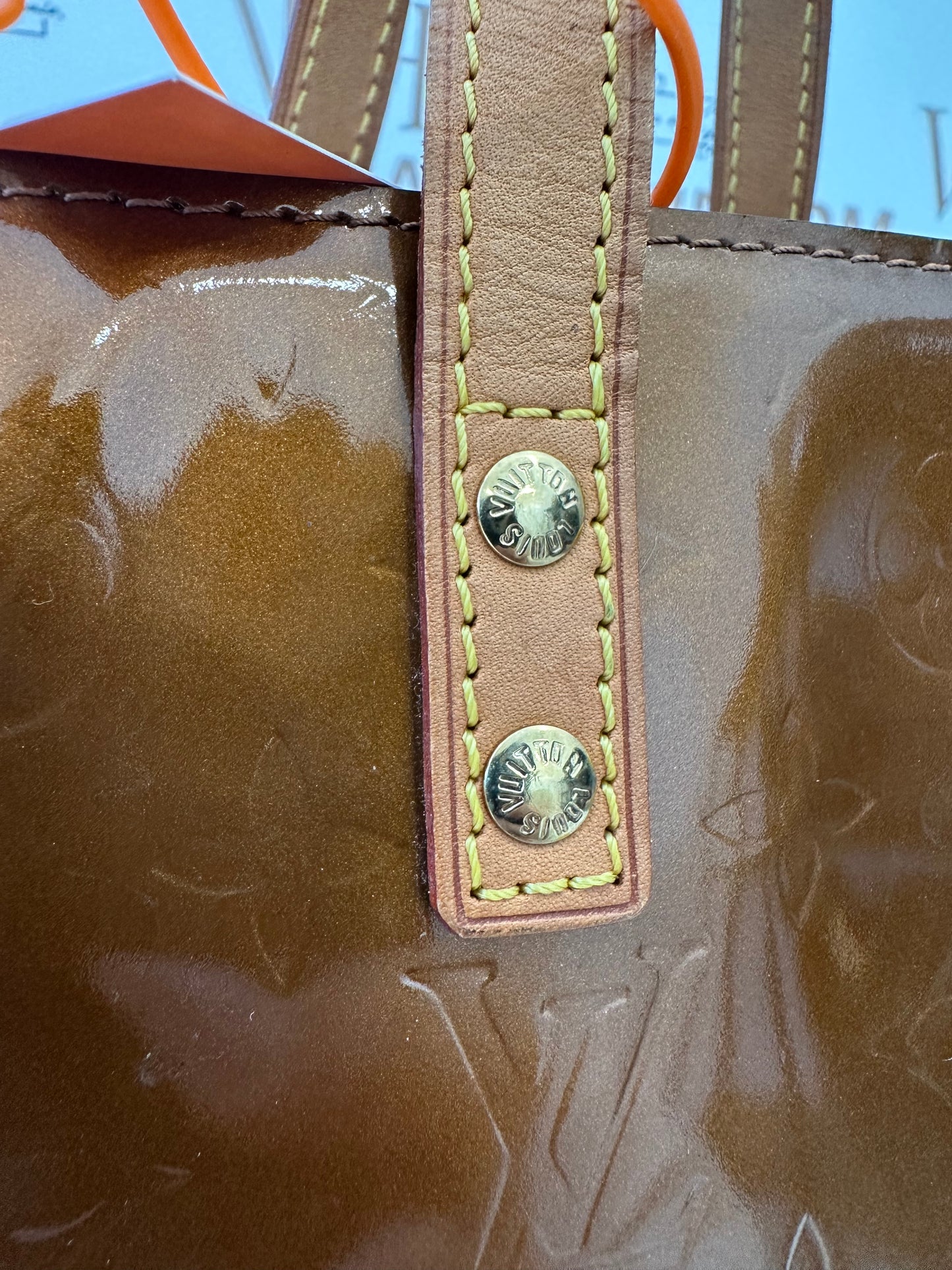 017750 - Louis Vuitton Bronze Vernis Reade PM