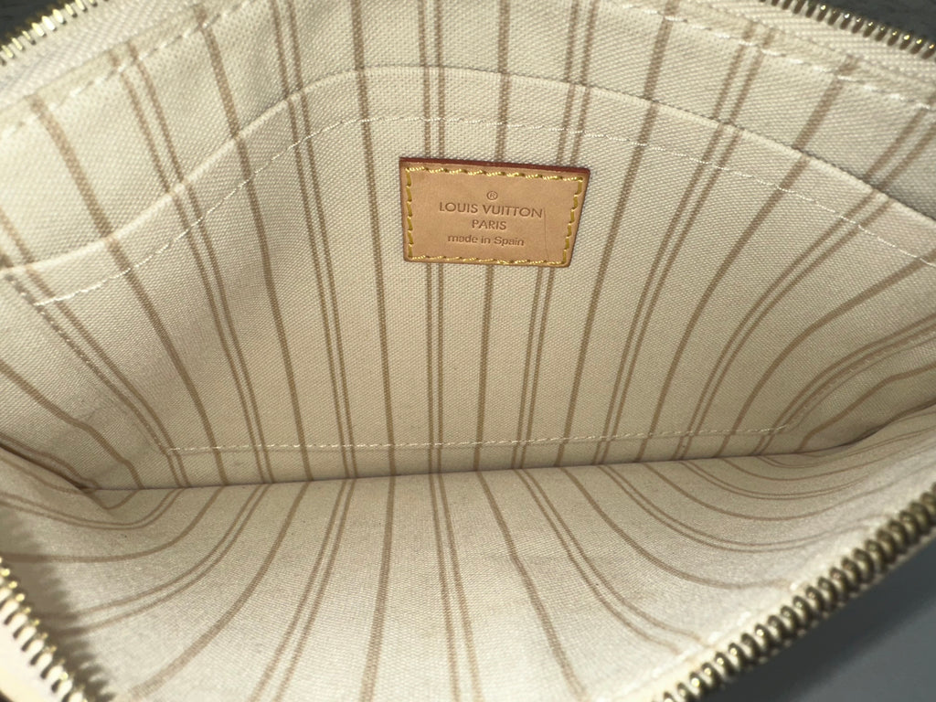 Louis Vuitton Neverfull Azur MM + Pochette