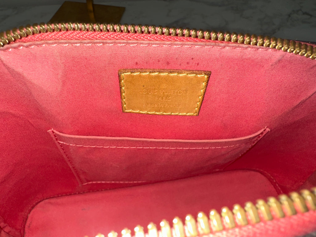 Louis Vuitton Alma BB Vernis Orange