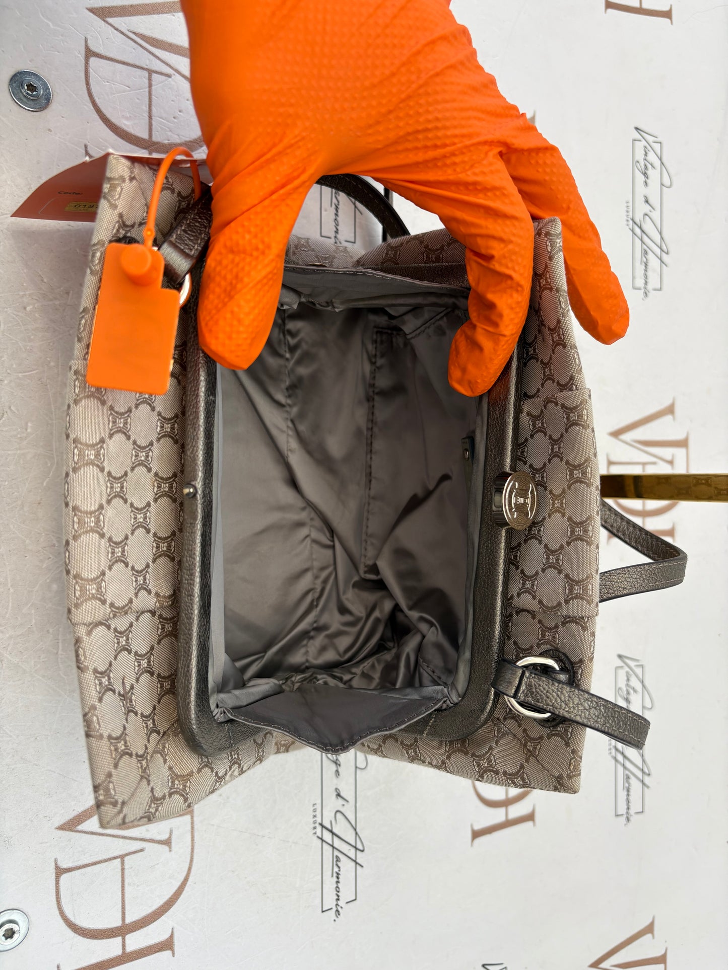018768 - Celine Beige Canvas Macadam