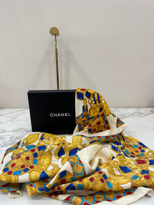 Chanel Silk Scarf