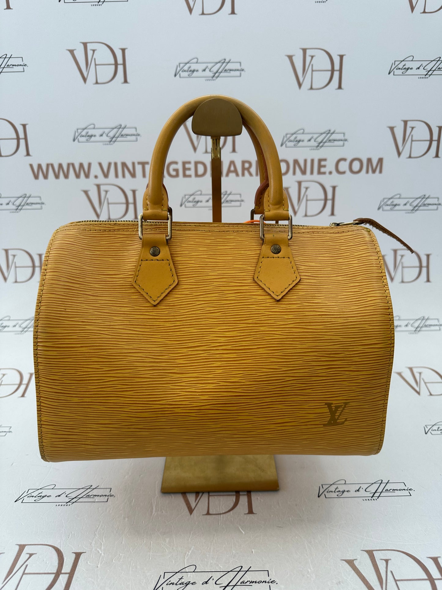 382942 - Louis Vuitton Speedy 25 Epi Yellow