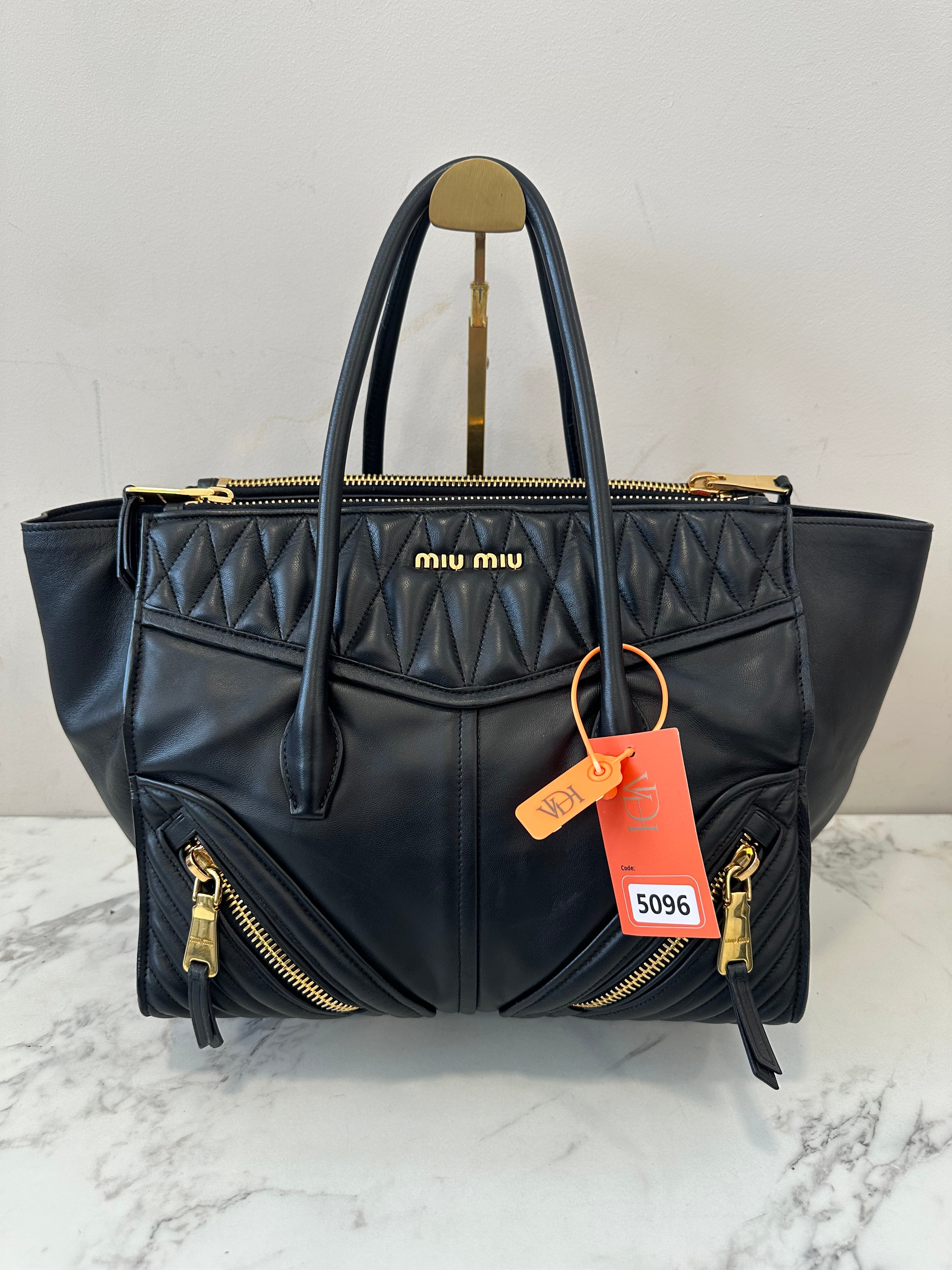 Miu Miu Rider Black