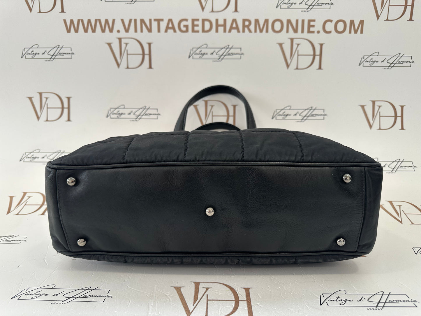017765 - Chanel Black Nylon
