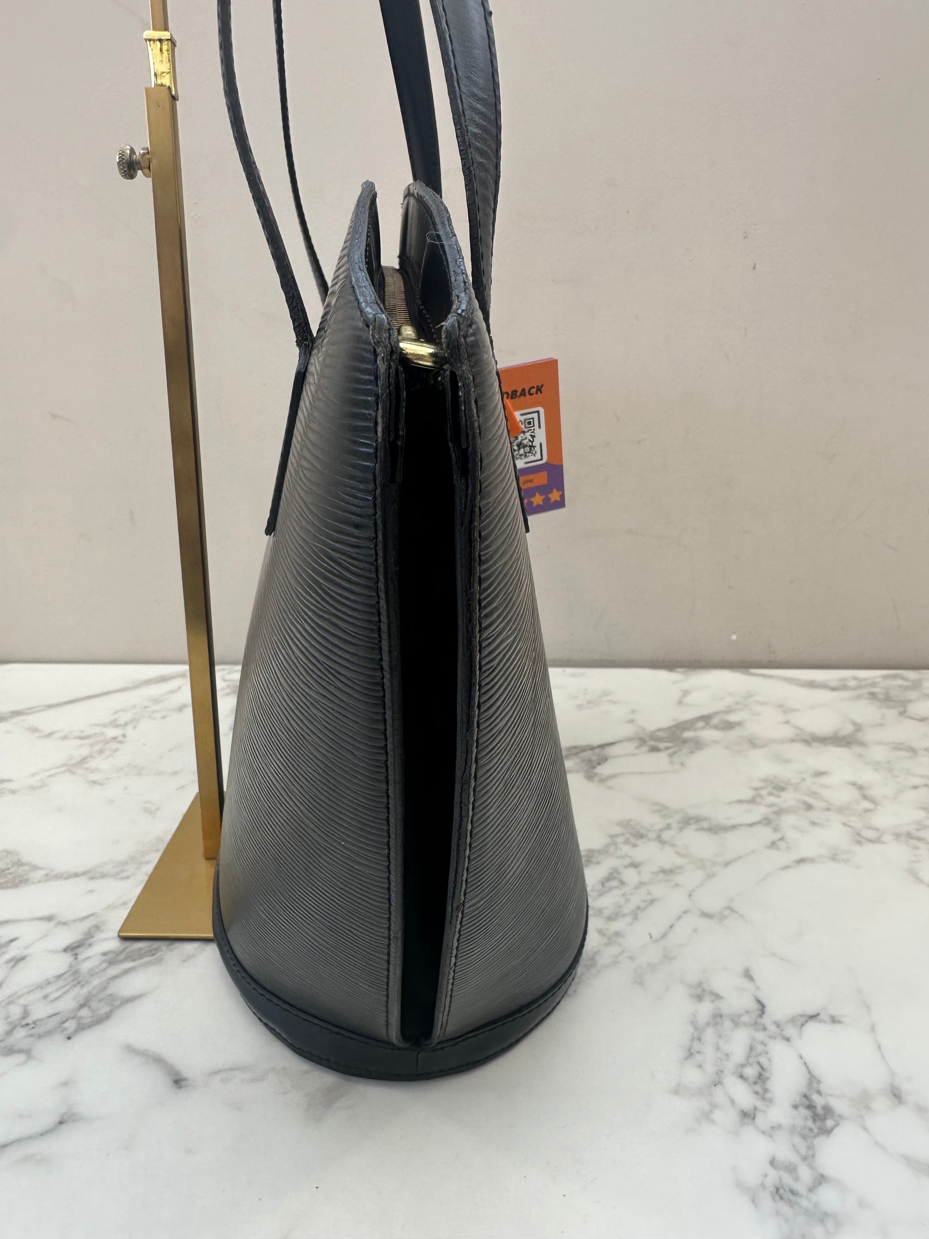 Louis Vuitton Black Epi Saint Jacques