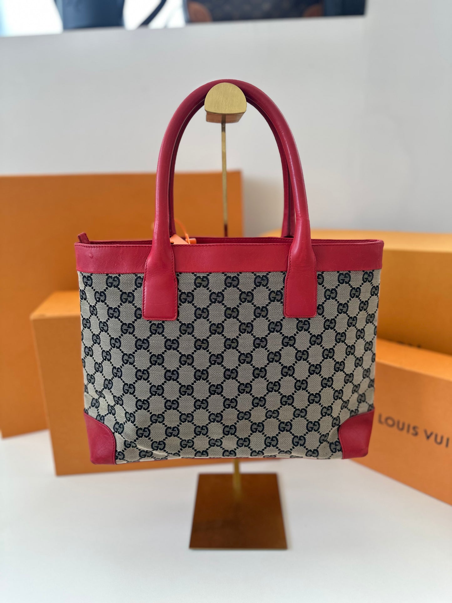 Gucci GG Canvas Red