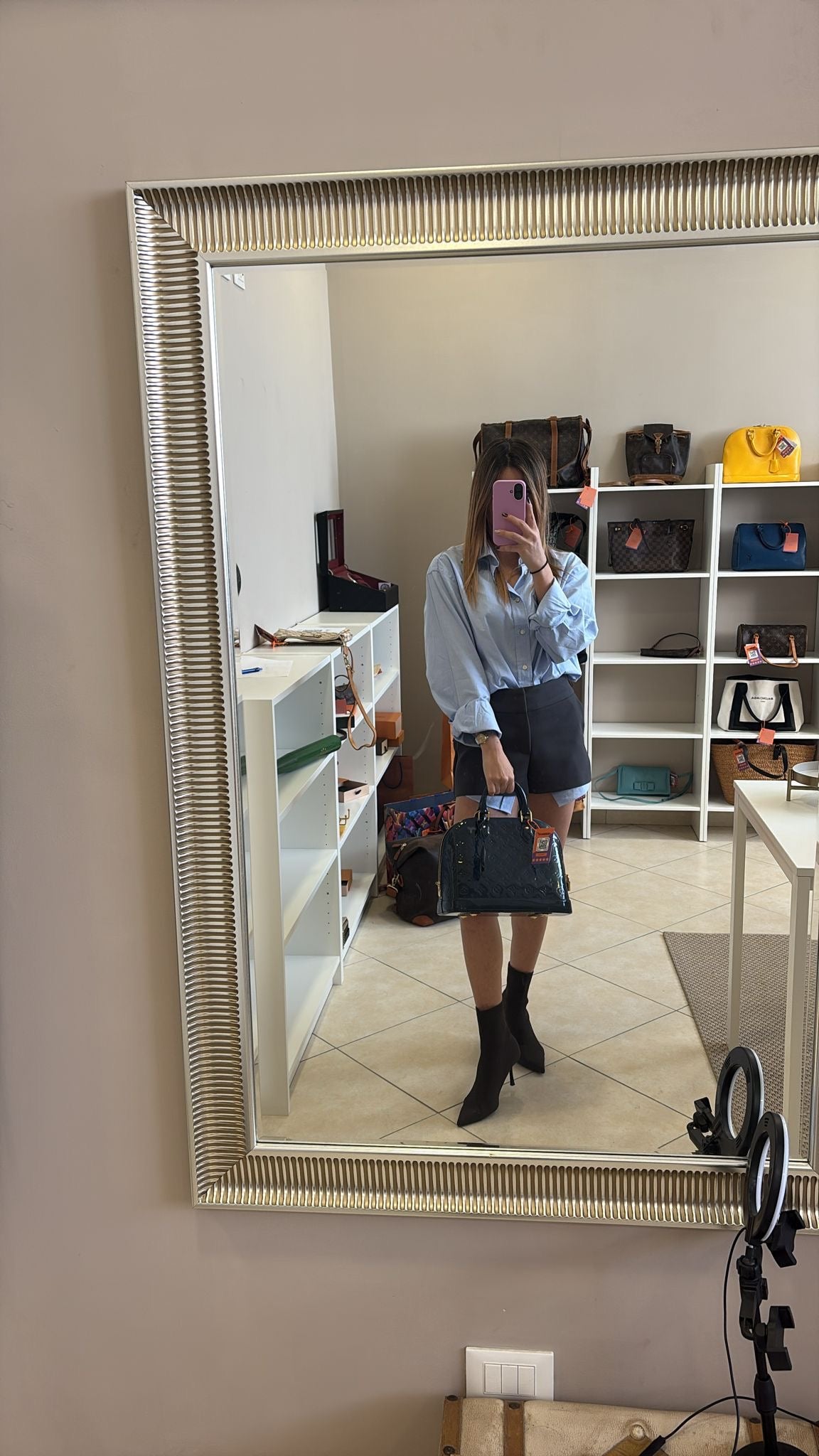 Louis Vuitton Alma PM Blue Night