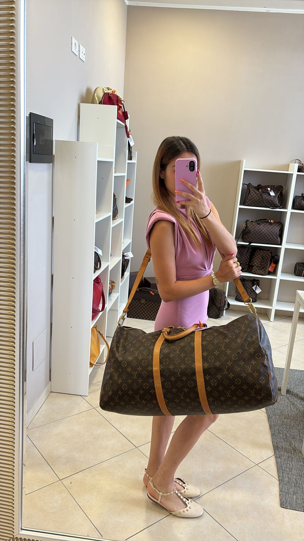 Louis Vuitton Keepall 60 Bandouliere